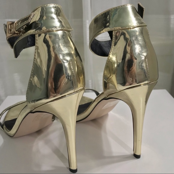 ASOS gold sandals, size 9/9.5 - Picture 5 of 10